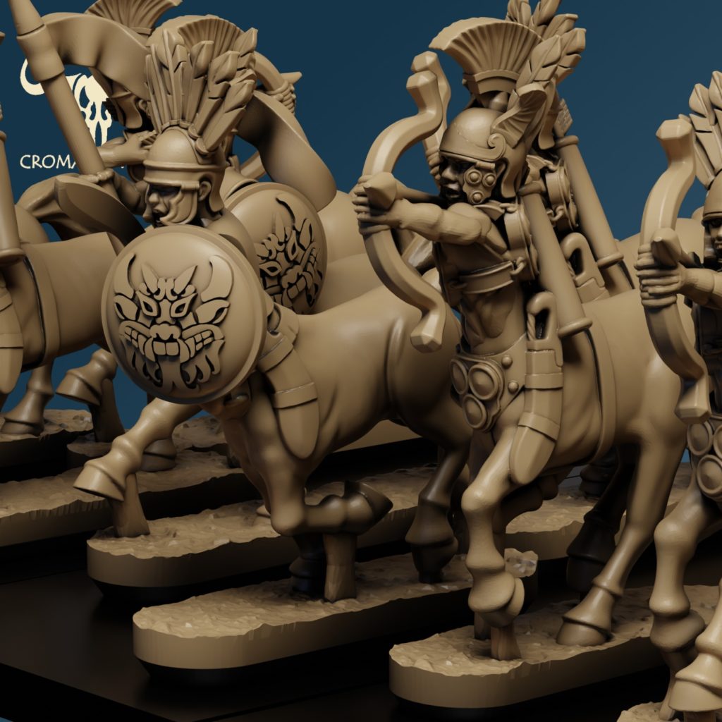 10mm Homeric Beastkin Centaur Skirmishers