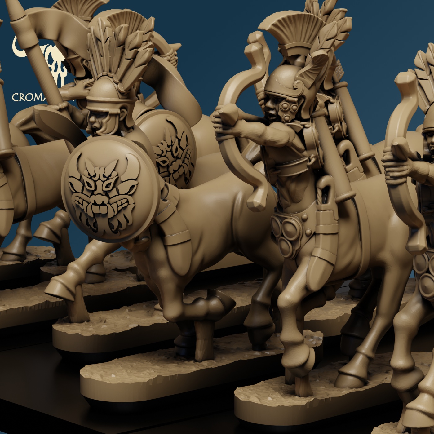 10mm Homeric Beastkin Army - Image 11