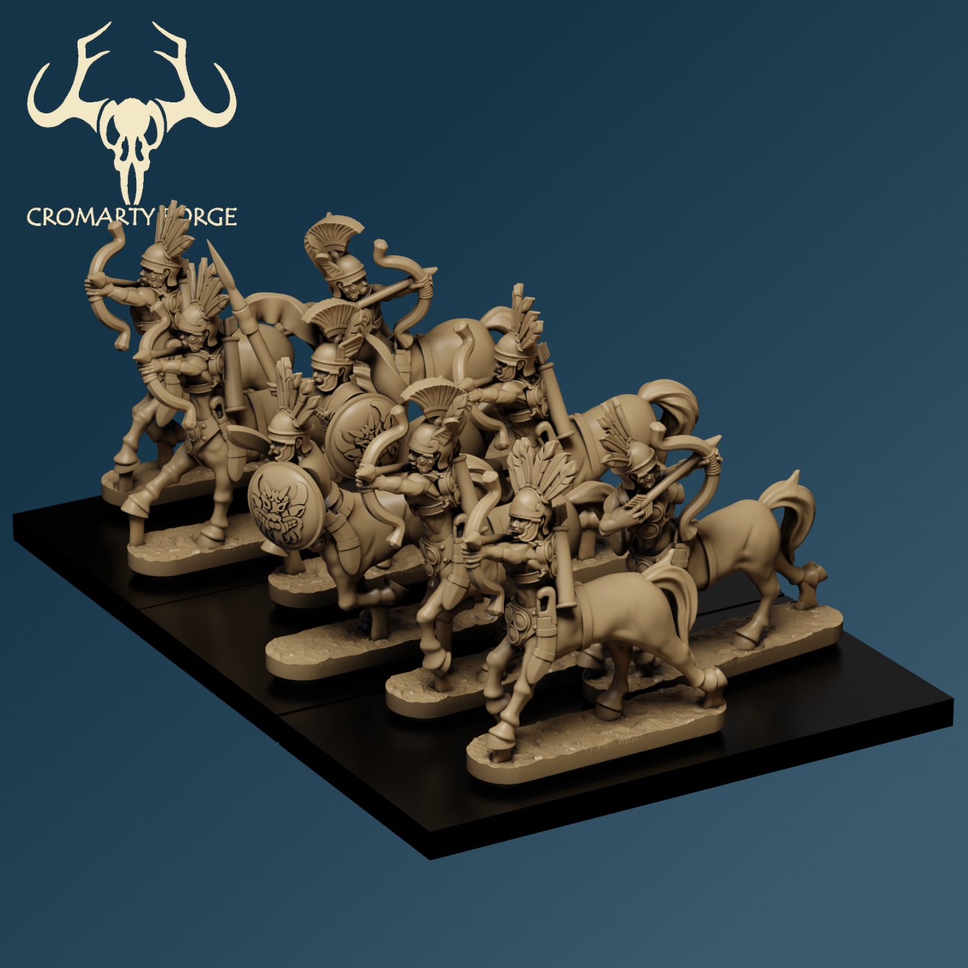 10mm Homeric Beastkin Centaur Skirmishers - Image 2