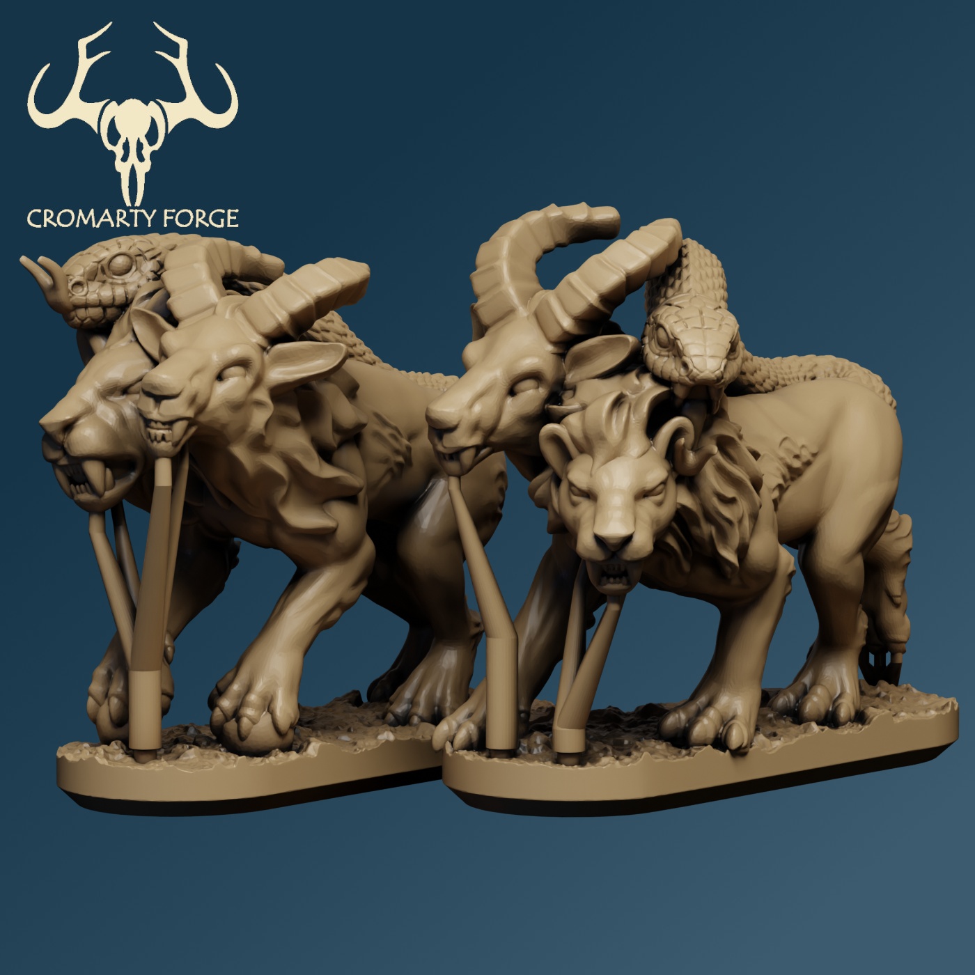 10mm Homeric Beastkin Chimera - Image 4