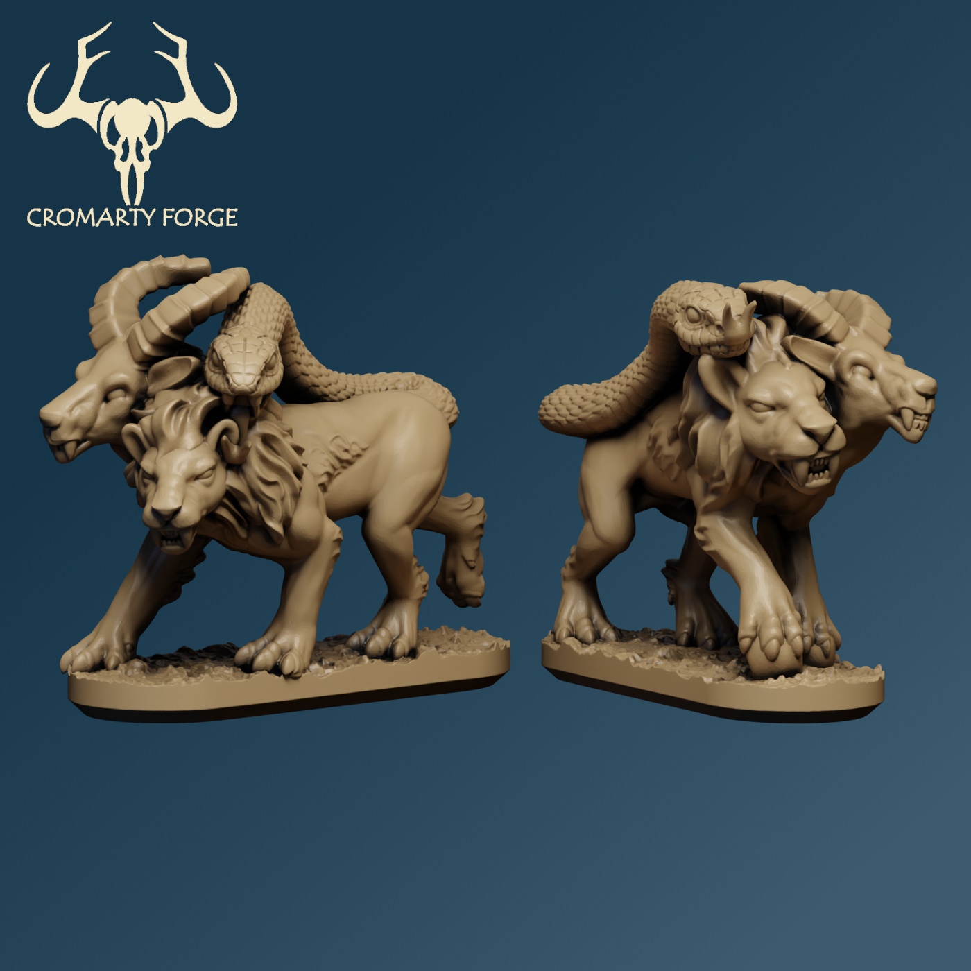 10mm Homeric Beastkin Chimera - Image 2
