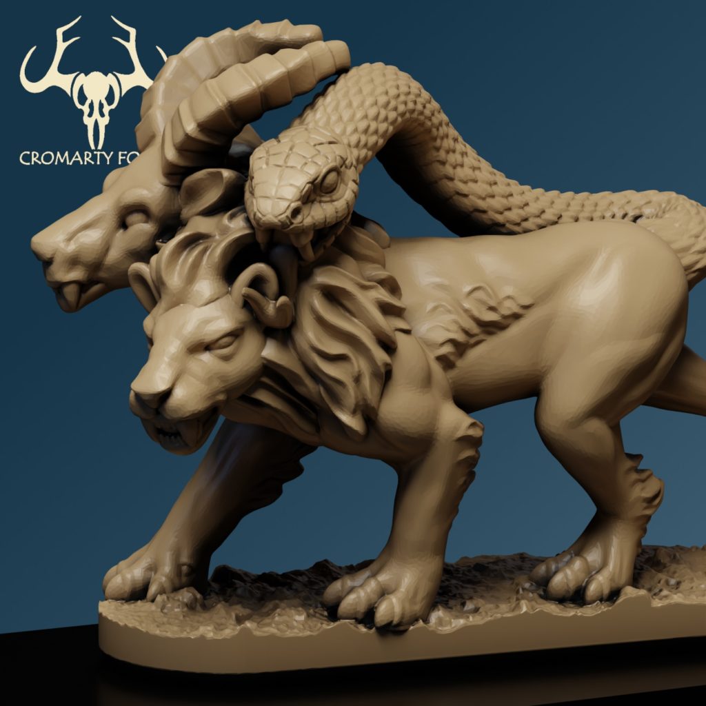 10mm Homeric Beastkin Chimera