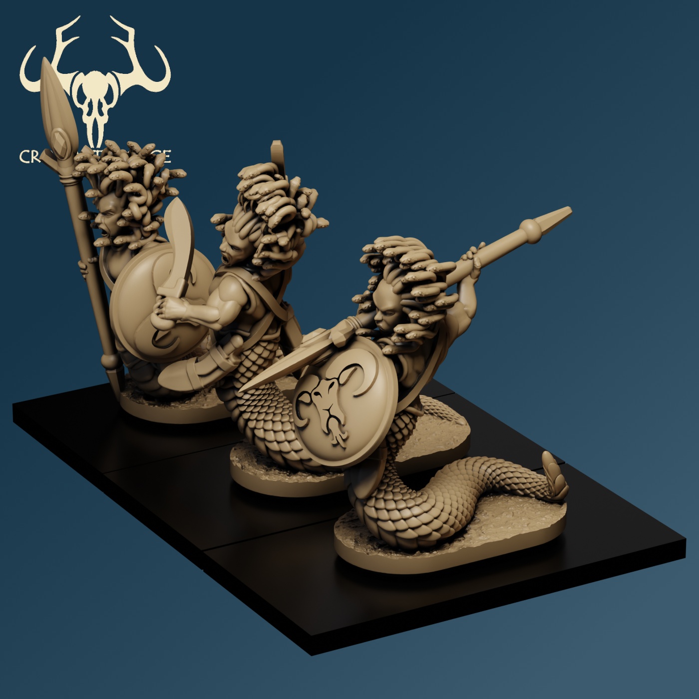 10mm Homeric Beastkin Gorgons - Image 2