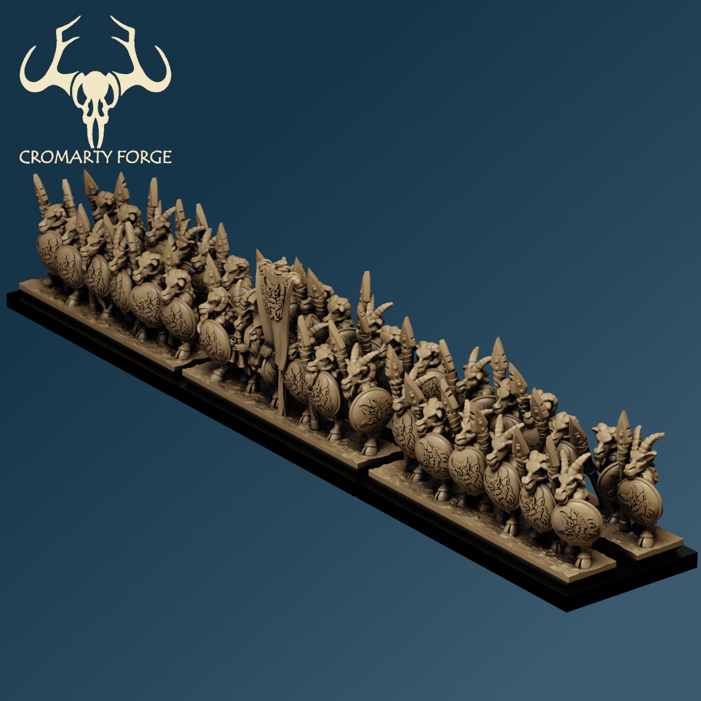 10mm Homeric Beastkin Light Infantry - Image 2