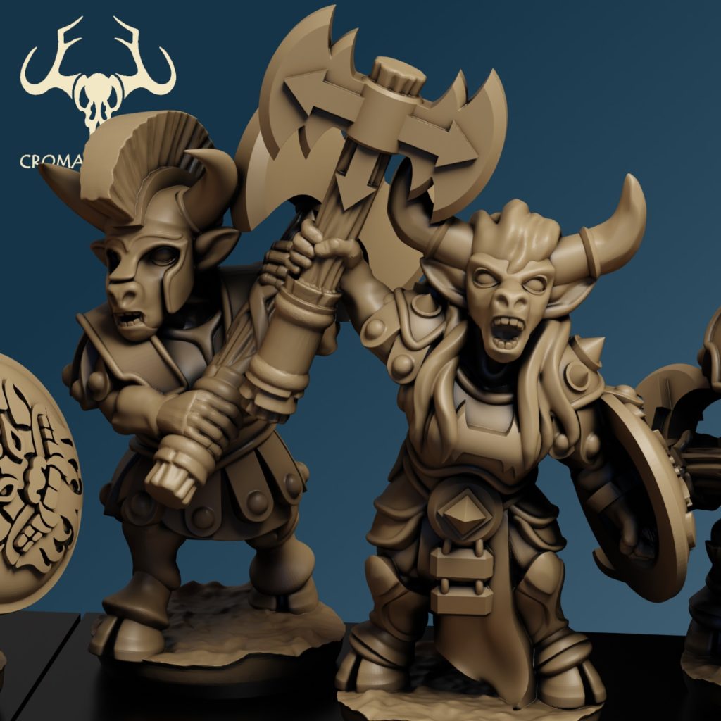10mm Homeric Beastkin Minotaur