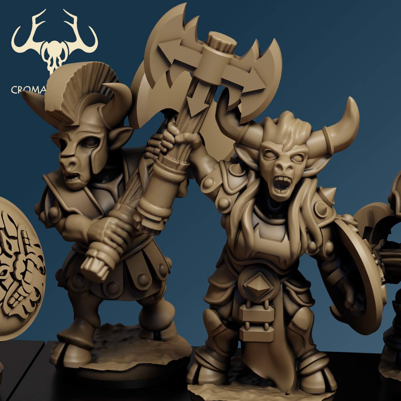 10mm Homeric Beastkin Army - Image 2