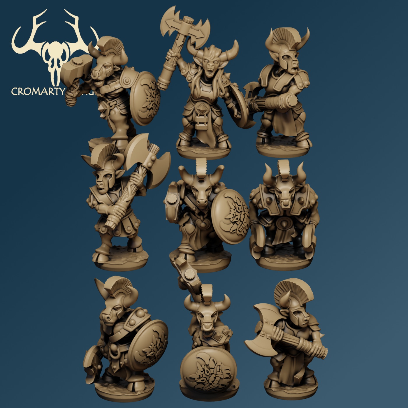 10mm Homeric Beastkin Minotaur - Image 2
