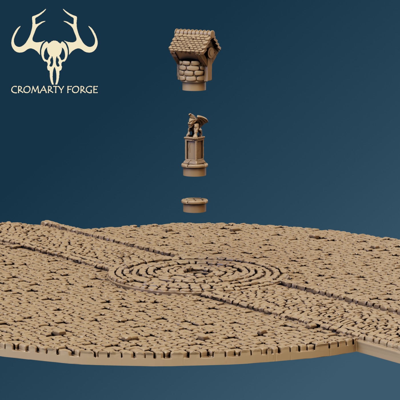 10mm FDM Area Terrain Template Set (For FDM Printing only - not suitable for resin printers) - Image 21