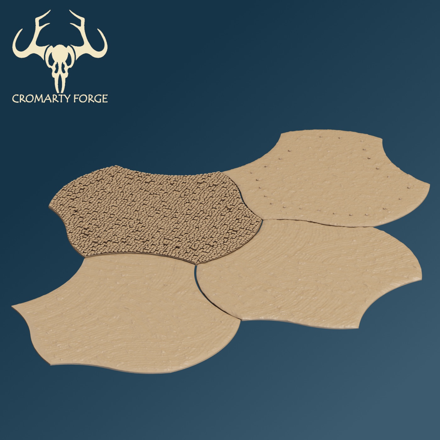10mm FDM Area Terrain Template Set (For FDM Printing only - not suitable for resin printers) - Image 19