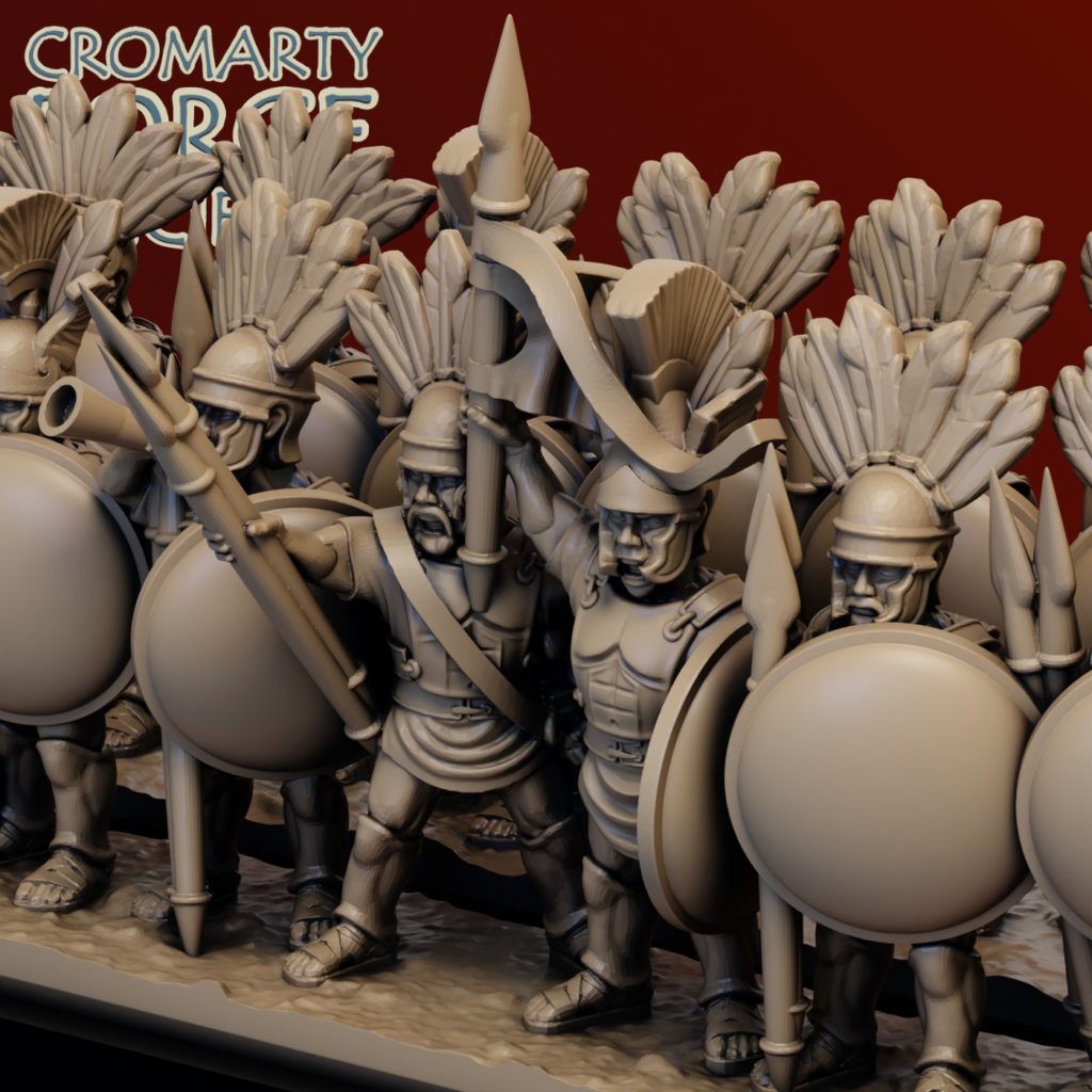 10mm Samnite : Warriors Aspis