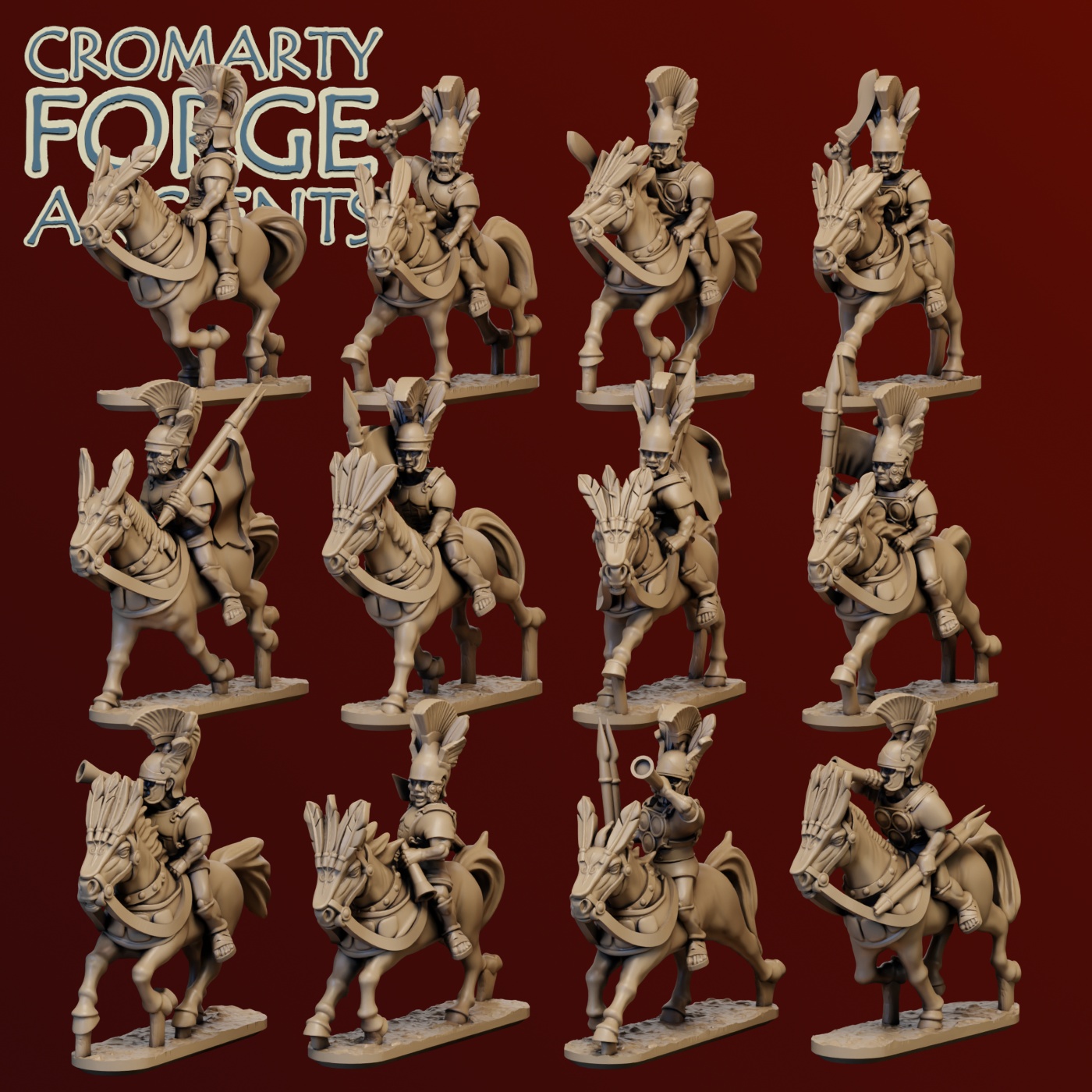 10mm Samnite : Cavalry Command - Image 4