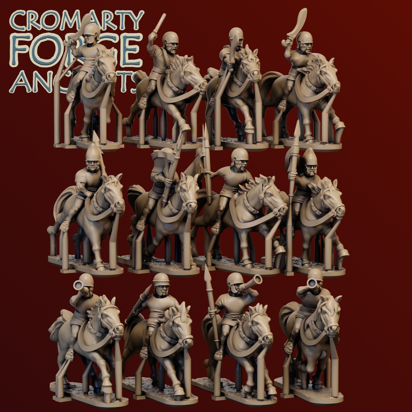 10mm Samnite : Cavalry Command - Image 3