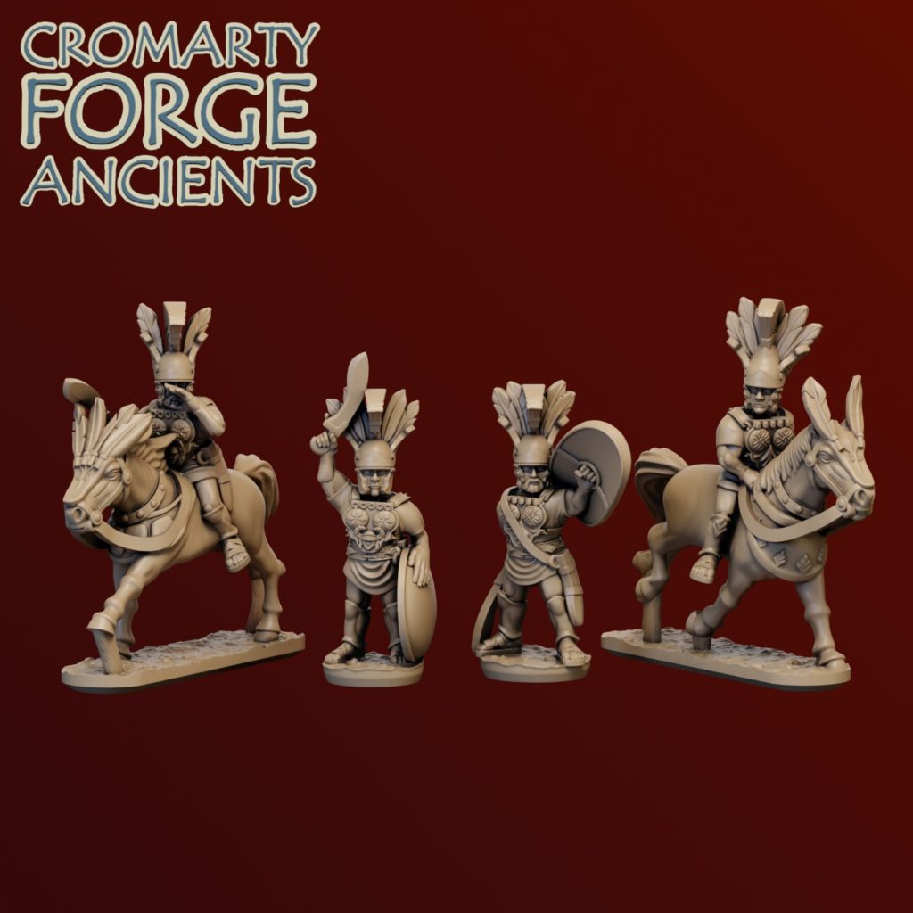 10mm Samnite : Generals