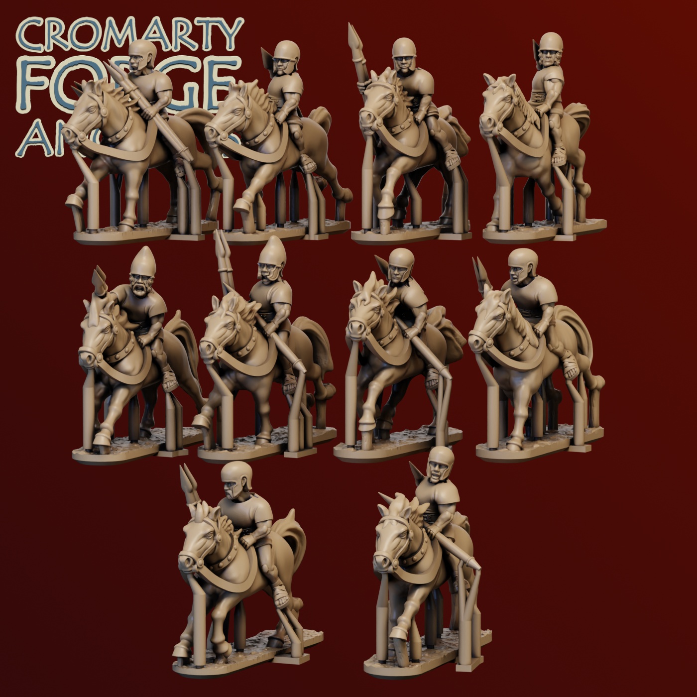 10mm Samnite : Light Cavalry - Image 3