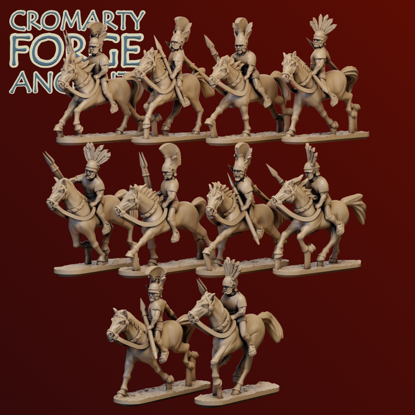 15mm Samnite : Light Cavalry - Image 3
