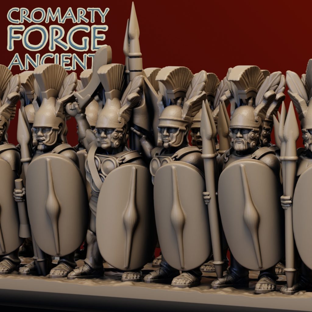 10mm Samnite : Warriors Scutum