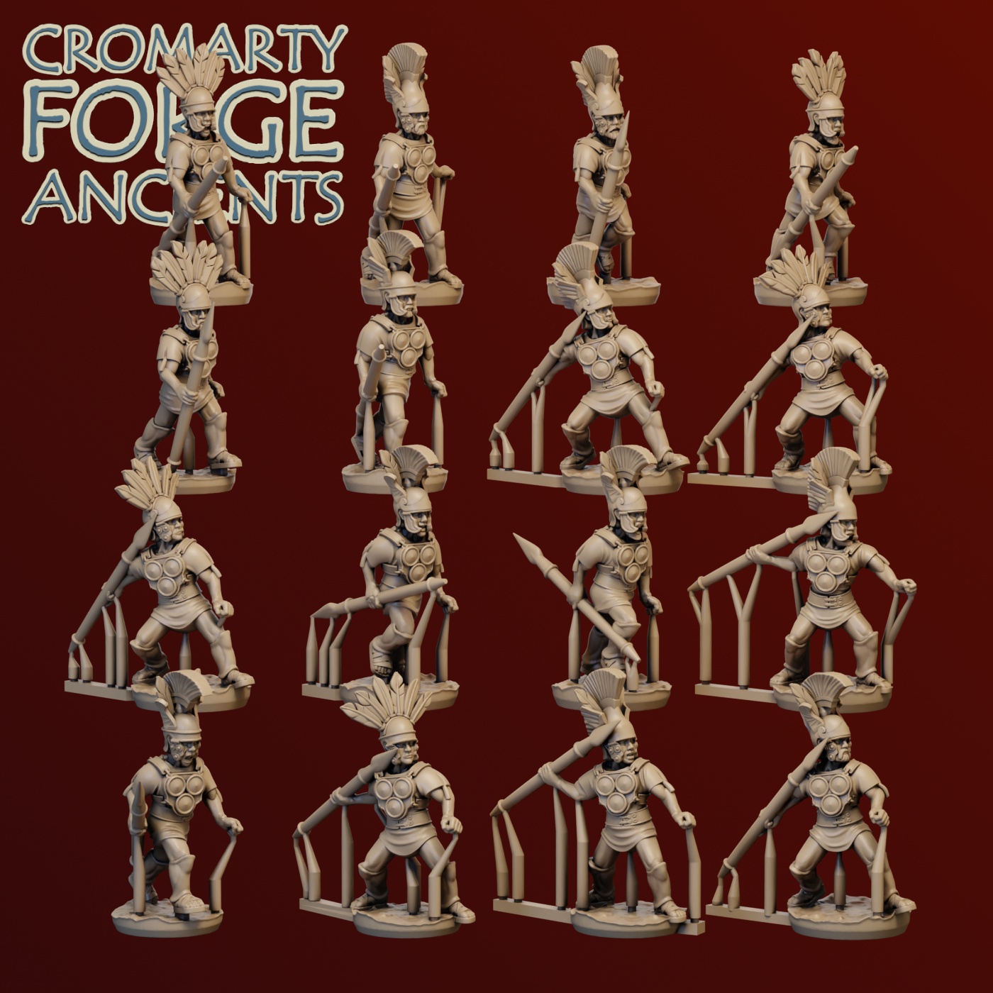 15mm Samnite : Skirmishers Scutum - Image 4