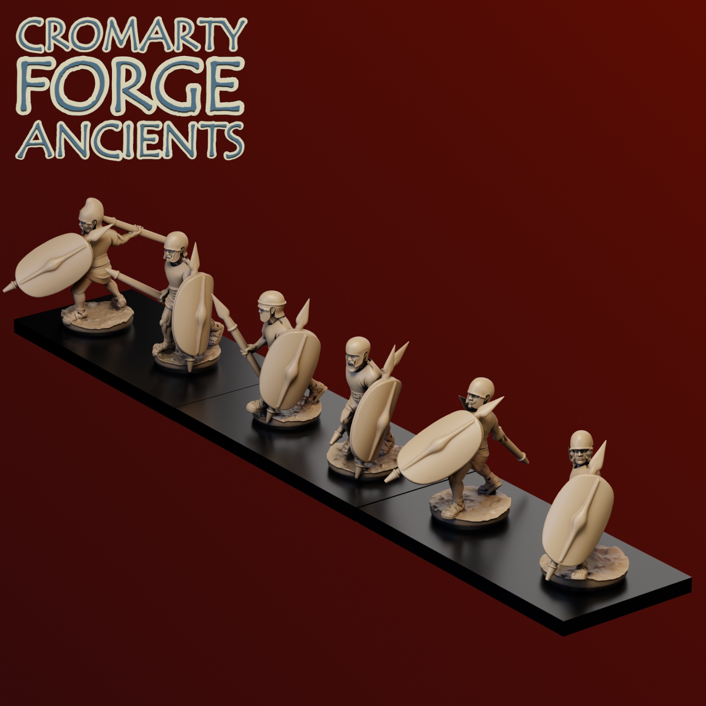 15mm Samnite : Skirmishers Scutum - Image 2